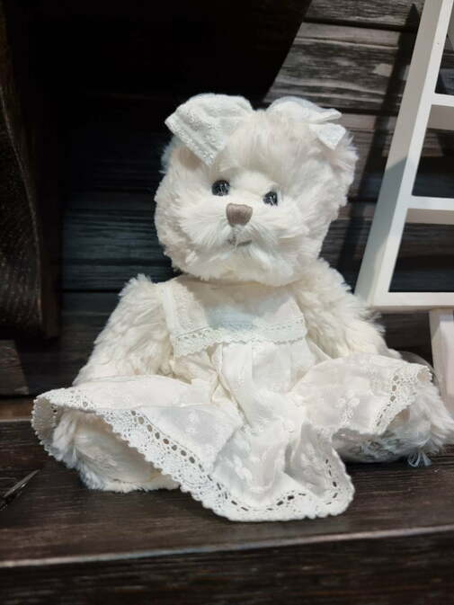 М’яка іграшка Ведмідь білий 30 см