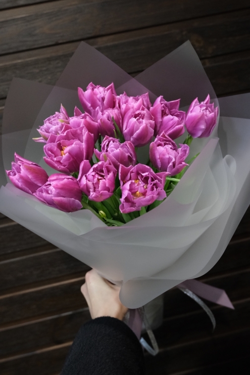 15 тюльпанов Букет №154