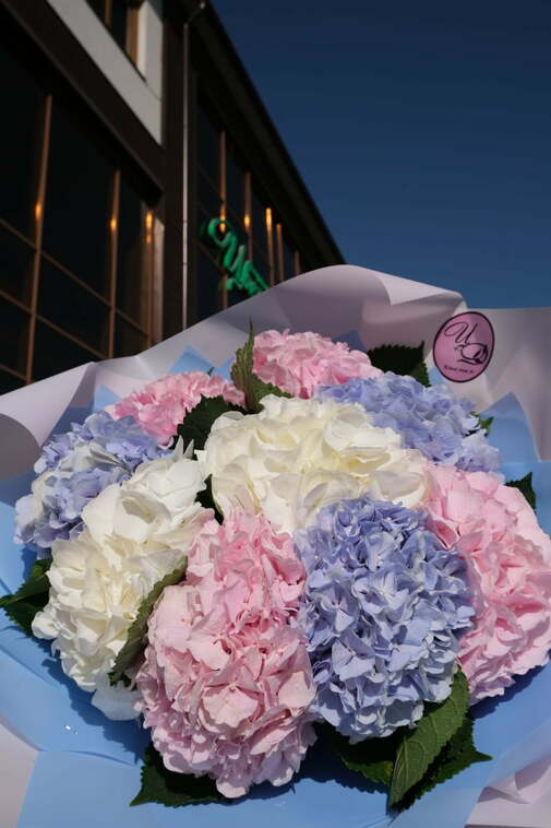 9 Гортензій Мікс Букет №13