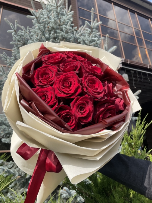 13 Троянд Експлорер Букет №205